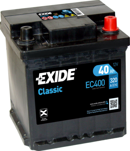 EXIDE EC400 Аккумуляторная батарея! 19.5/17.9 евро 40Ah 320A 175/175/190