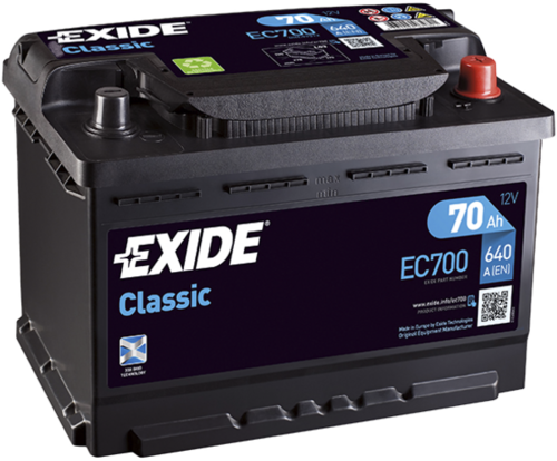 EXIDE EC700 Стартерная аккумуляторная батарея