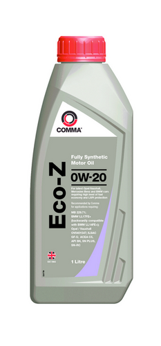 COMMA ECOZ1L 0W20 ECO-Z (1L) масло моторное! синт. API SN/SN+, ACEA C5, ILSAC GF-5, BMW LL17FE+, MB 229.71