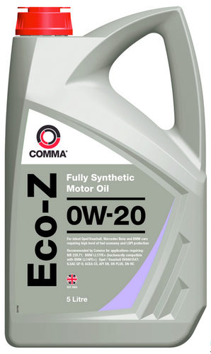 COMMA ECOZ5L 0W20 ECO-Z (5L) масло моторное! синт. API SN/SN+, ACEA C5, ILSAC GF-5, BMW LL17FE+, MB 229.71
