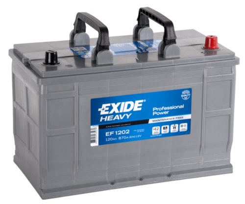 EXIDE EF1202 Стартерная аккумуляторная батарея