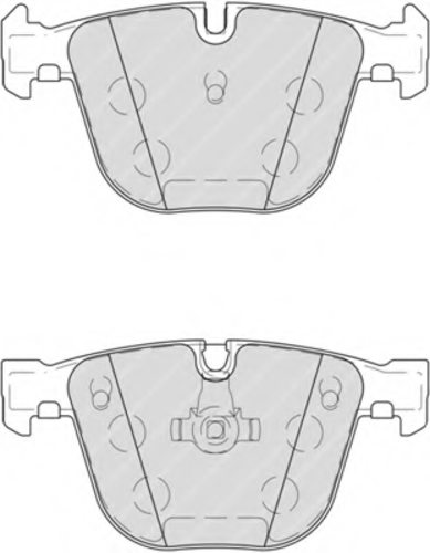 FERODO FDB4259 Колодки дисковые з. BMW X5 (E70) M 09>/ X6 (E71) 5.0i 08>