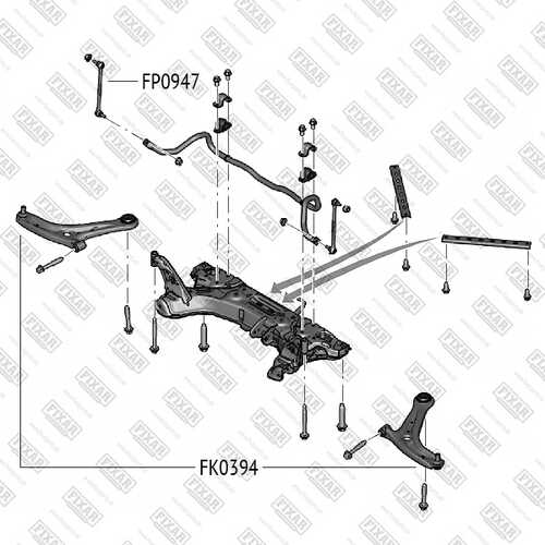 FIXAR FK0394 опора шаровая! Ford Fiesta 08>