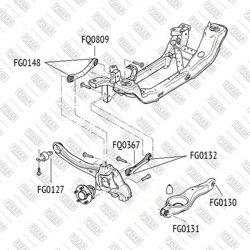 FIXAR FQ0367 Рычаг подвески