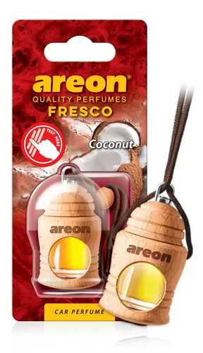 AREON FRTN10 Ароматизатор для автомобиля 'FRESCO' COCONUT (КОКОС)