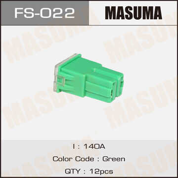 MASUMA FS022 Предохранитель силовой! тип 'мама' 140A бордовый