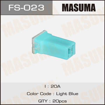 MASUMA FS-023 Предохранитель силовой! 20A голубой
