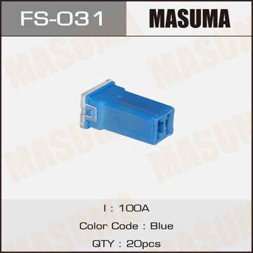 MASUMA FS031 Предохранитель силовой! 100A синий