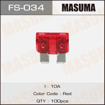 MASUMA FS-034 Предохранитель! 10A красный