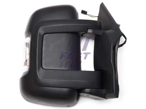 FAST FT88263 Зеркало электрическое PSA Boxer, Ducato (250) 06-> с подогревом, будка, длинный кронштейн