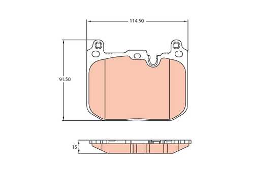 TRWLUCAS GDB2137 колодки дисковые пер.! BMW MINI MINI/Clabman 14>