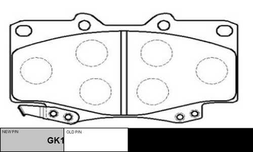 CTR GK1027 Колодки тормозные