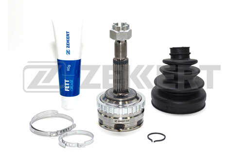 ZEKKERT GS3828 ШРУС внешн. Opel Tigra 04-, Combo 94-, Corsa B 93-, Corsa C 00-, Meriva 03-