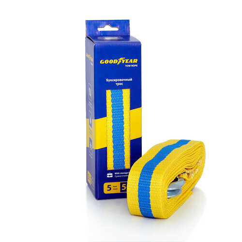 GOODYEAR GY004001 Трос буксировочный Goodyear 5 тонн