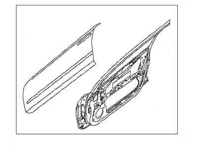 NISSAN H0101ZN9MA Дверь передняя