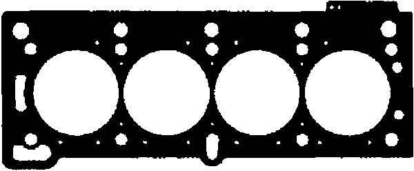 GLASER H5045800 Прокладка ГБЦ! Renault Megane/Clio K7M 1.6 96>