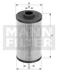 MANNFILTER H 6005 Z Гидрофильтр, автоматическая коробка передач