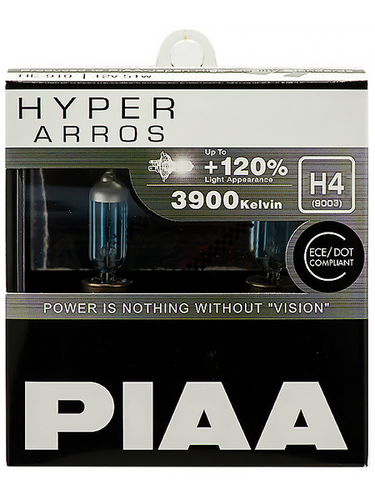 PIAA HE900H4 BULB HYPER ARROS 3900K HE-900 (H4) / лампа накаливания