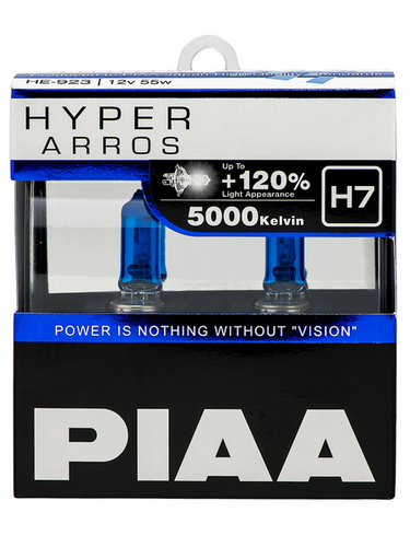 PIAA HE-923-H7 BULB HYPER ARROS 5000K HE-923 (H7) / лампа накаливания