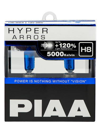 PIAA HE924H8 BULB HYPER ARROS 5000K HE-924 (H8) / лампа накаливания