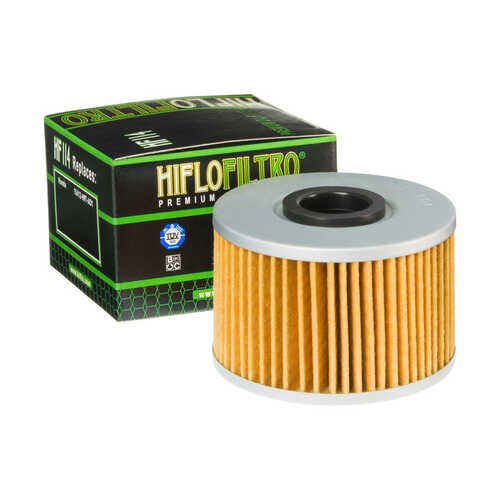 HIFLOFILTRO HF114 Фильтр масляный квадроцикла! Honda SXS1000 16>