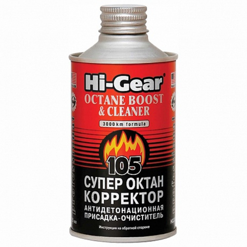 HIGEAR HG3306 **=SX=HG 325ml супероктан-корректор: улучшает свойства бензина (на 60 л)