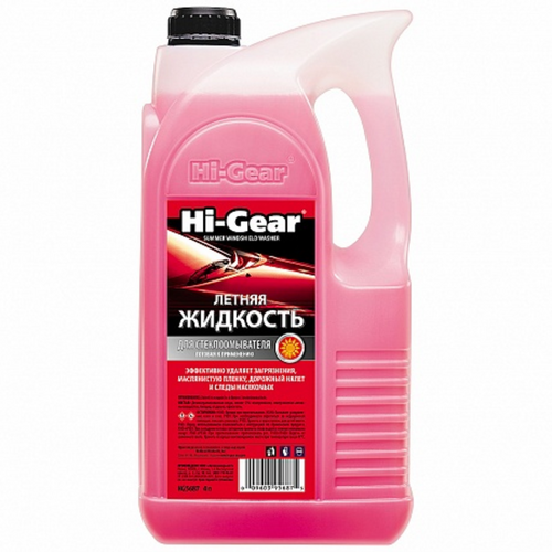 HIGEAR HG5687 Жидкость для стеклоомывателя летняя! 4L