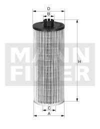 MANNFILTER HU 6018 Z Фильтр масляный! Opel Astra J, Insignia 1.6 SIDI 13>