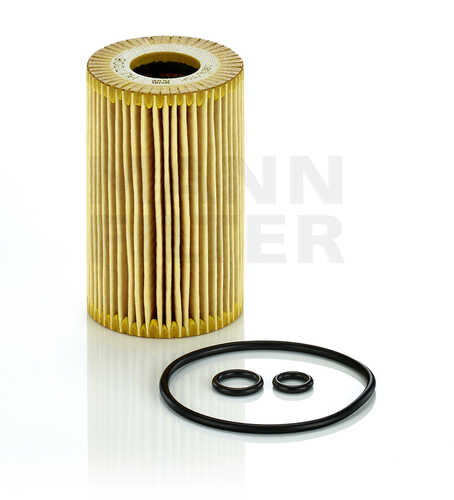 MANNFILTER HU7008Z Фильтр масляный VW Golf/Polo/CRAFTER, Audi A3 1.6TDi 09>