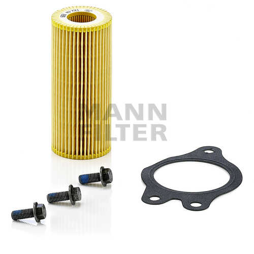 MANNFILTER HU721xKIT Фильтр. элем. масла! компл. прокл.+3 болт. Volvo FH/FH 12/FH 16/FM/FMX/FM 9/FM 12 92>