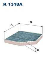 FILTRON K1318A Фильтр, воздух во внутренном пространстве