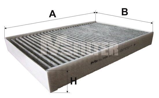 MFILTER K 9101C Фильтр, воздух во внутренном пространстве