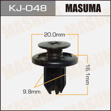 MASUMA KJ048 Клипса! CHEVROLET AVEO/KALOS/LACETTI,HONDA LEGEND/ACCORD 90>