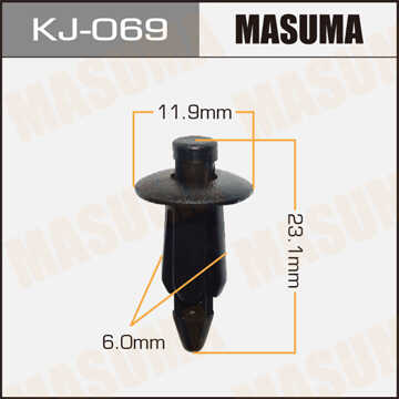 MASUMA KJ-069 Клипса! MITSUBISHI MINICA/ek-CUSTOM правый руль 13>