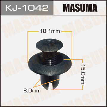 MASUMA KJ1042 Клипса! MITSUBISHI GALANT/LANCER/PAJERO 94>