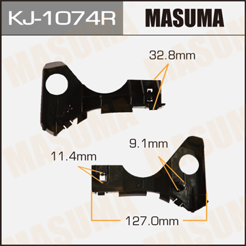 MASUMA KJ1074R Кронштейн бампера! правый Toyota Corolla 01-07