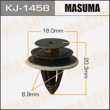 MASUMA KJ-1458 Клипса! Nissan Primera/X-trail, Subaru Forester/Impreza/Legacy 95>