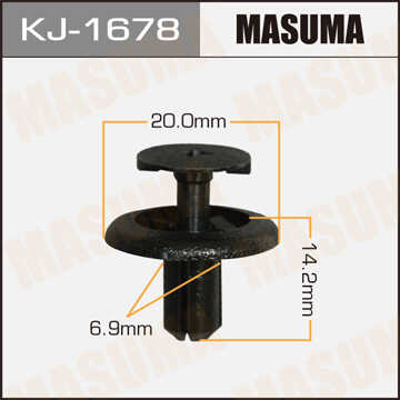 MASUMA KJ1678 Клипса! Mitsubishi Delica 94-04