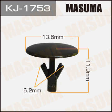 MASUMA KJ1753 Клипса! Honda Accord/Civic/Odyssey, Mazda 323/626/MPV 89>