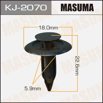 MASUMA KJ2070 Клипса! Ford Escape,Mazda Tribute 00-06