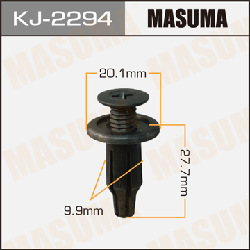 MASUMA KJ-2294 Клипса (пластиковая крепежная деталь)