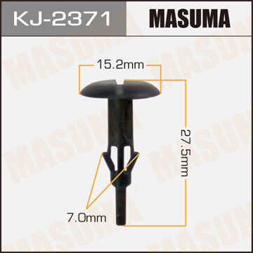 MASUMA KJ-2371 Клипса! Toyota Auris/Avensis/Prius/Matrix/Venza 06>