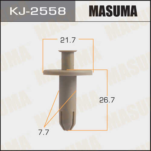 MASUMA KJ2558 Клипса! Mazda 323/ 626/ CX-7/ 2/ 3/ 5 /6