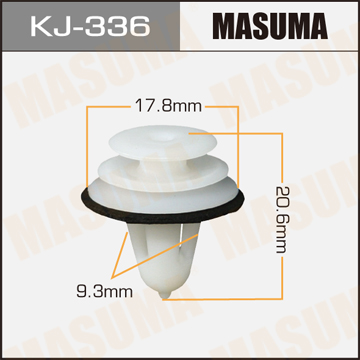 MASUMA KJ-336 Клипса! CHEVROLET SPARK,TOYOTA COROLLA/LITEACE/TOWNACE 88>