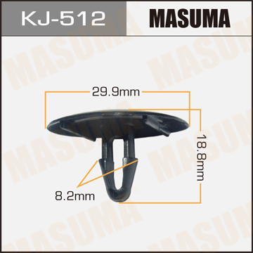 MASUMA KJ512 Клипса! Toyota