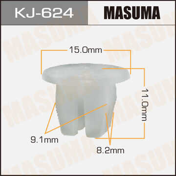 MASUMA KJ624 Клипса! Mitsubishi L200/Galant/Pajero,Nissan Terrano/Tiida/Primera 90>