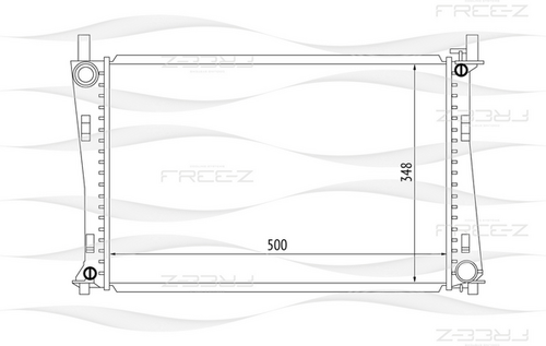 FREEZ KK0147 Радиатор