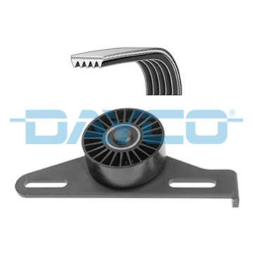 DAYCO KPV072 рем.к-кт НО! ALT Renault Kangoo/Clio/Laguna/Megane 1.4/1.6 & 16V 98>