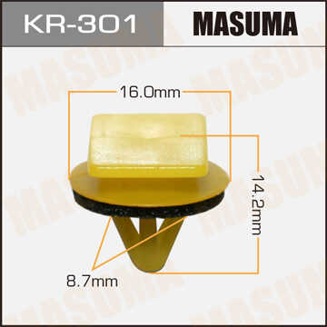 MASUMA KR-301 Клипса! HYUNDAI AVANTE XD/ELANTRA/LANTRA/TERRACAN 01>