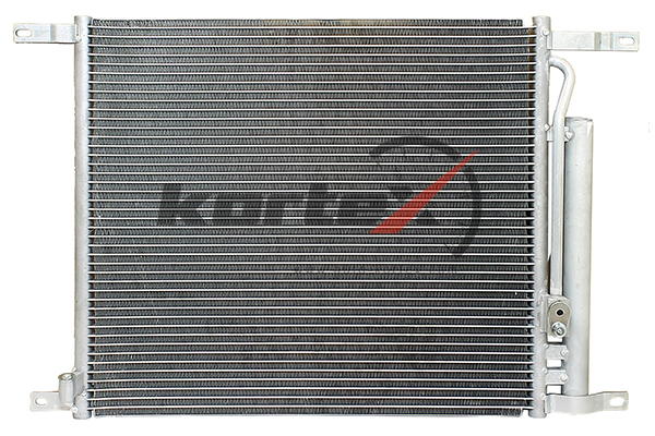KORTEX KRD2007 Радиатор кондиционера CHEVROLET AVEO T255 08-